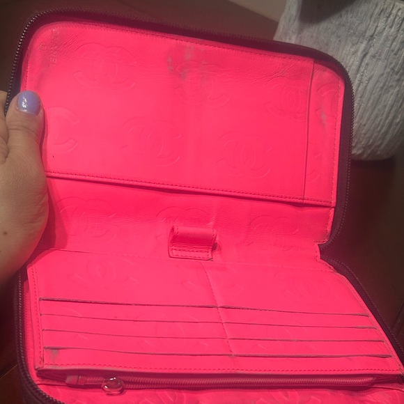 CHANEL Cambon Quilted Wallet Organizer.‘Rehab’ Authentic - Picture 12 of 16